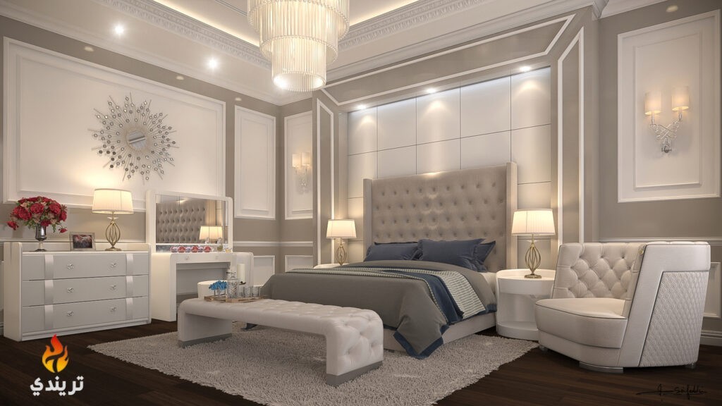 ديكور غرف نوم 2021 للعرسان جديدة مودرن وكلاسيك Trendy تريندي