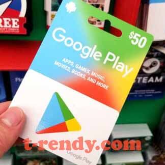 بطاقات جوجل بلاي مجانا 2021